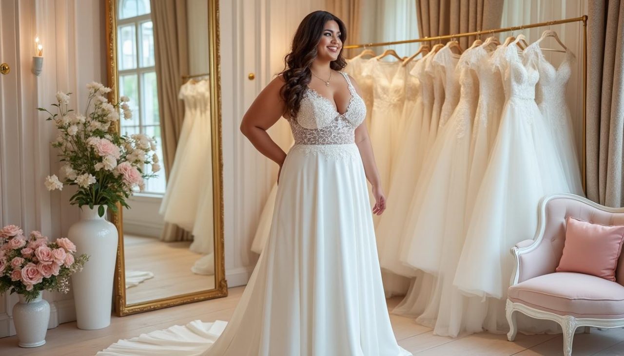 découvrez nos conseils pour choisir la robe de mariée idéale pour les femmes rondes. mettez en valeur votre silhouette avec des coupes flatteuses et des tissus élégants. trouvez la robe qui vous sublimera pour le grand jour !